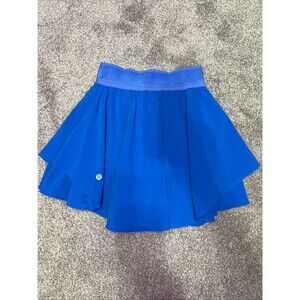 Lululemon Court‎ Rival High-Rise Skirt Long Blue Nile Women’s Size 0